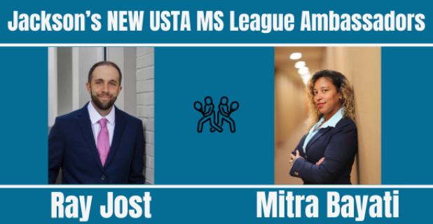 2026 Jackson League Ambassadors Ray Jost and Mitra Bayati