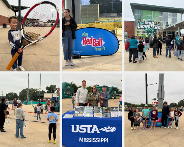 Tri-County CTA, USTA Mississippi host National Tennis Month event at Trustmark Park with MS Mud Monsters. Tri-County CTA, USTA Mississippi host National Tennis Month event at Trustmark Park with MS Mud Monsters.