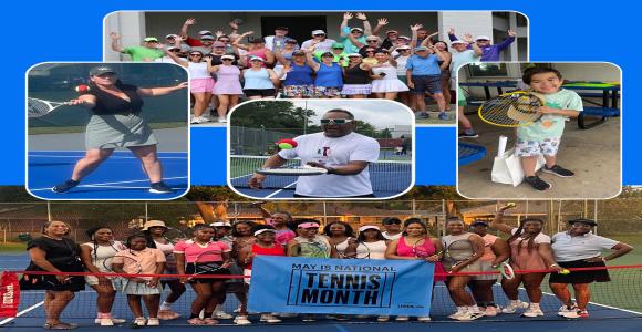 May is national tennis month!