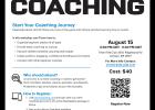 Intro to Coaching Workshop in Jackson, MS August 18