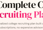 Your Complete College Recruiting Plan.