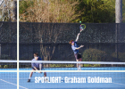 Spotlight: Graham Goldman playing doubles tennis