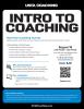 Intro to Coaching Workshop in Jackson, MS August 18