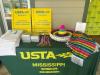 2025 JTT State Champs table with winners' medals, plaques, sombreros & ponchos